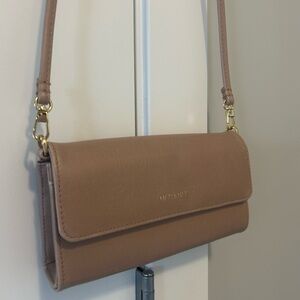 Matt & Nat Beige Crossbody Bag